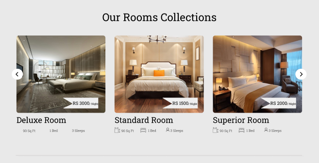 Room Types Display